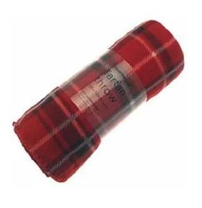 Fleece Überwurf Decke weich warm groß Tartan Karo Schlafsofa Reise Auto 120x150cm - Bild 1 von 6
