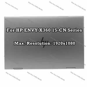 Conjunto de pantalla táctil LCD LED FHD 15,6" HP ENVY x360 15-CN000 15-CN001 LCD LED FHD - Imagen 1 de 12