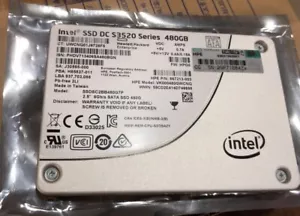Intel SSD DC S3520 Series 480GB Solid State Drive HPE:867213-003(SSDSC2BB480G7P) - Picture 1 of 1