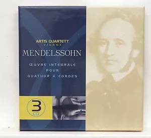 ARTIS QUARTET ⸺ MENDELSSOHN Complete works for string quartet ⸺ ACCORD CD NM - Picture 1 of 2