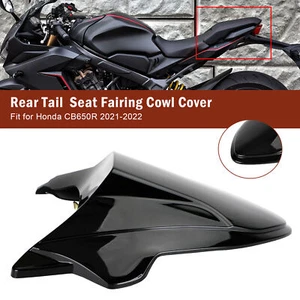Rear Tail Seat Fairing Cowl Cover for Honda CB650R CBR650R 2021-2023 Black - Picture 1 of 11