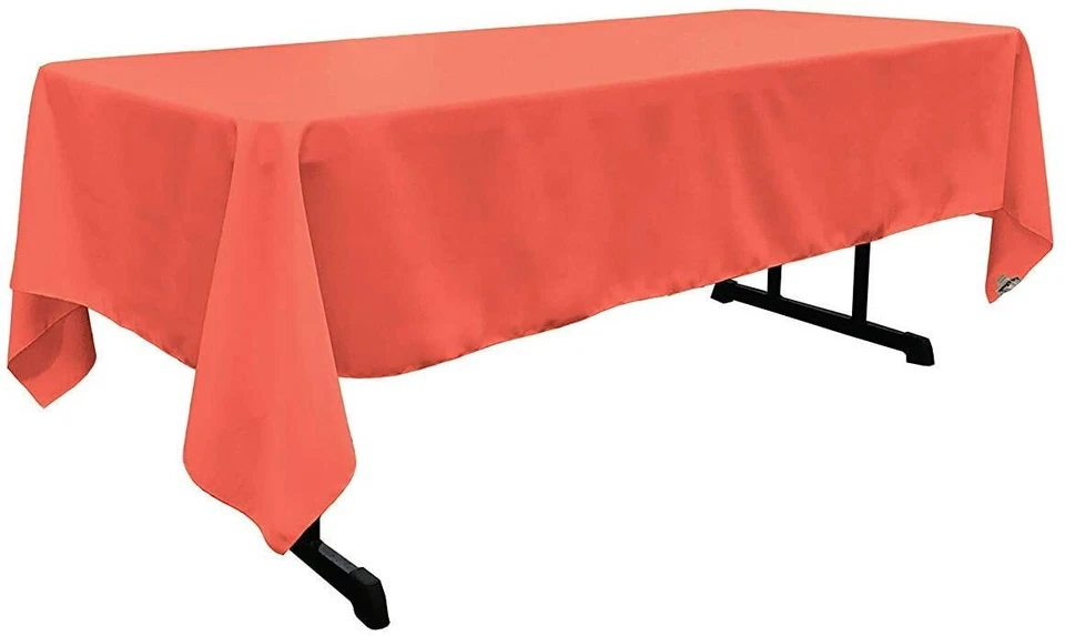 Premium Polyester Rectangular Tablecloth – 60"x108" for Weddings & Events - Image 1 of 1