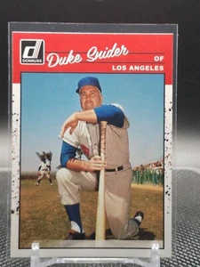 2023 Donruss Baseball Duke Snider Retro 1990 Variation Dodgers - Picture 1 of 2