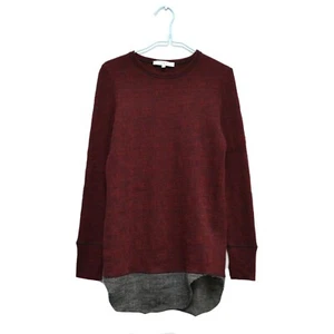 IRO Wool Shura Check Sweater Pullover Jumper Size S Made in Bulgaria - Picture 1 of 12