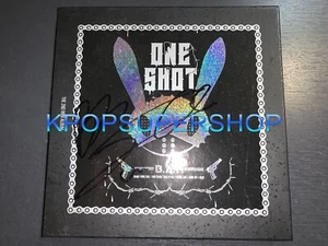 B.A.P 2nd Mini Album One Shot Daehyun Autographed Signed CD Photobook Great Rare - Picture 1 of 8
