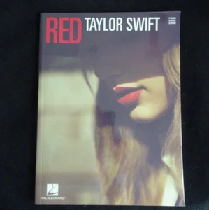 Taylor Swift Red Sheet Music Song Book for Piano Vocal Guitar - Picture 1 of 2