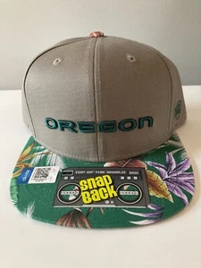 Cappello berretto regolabile adulto Top of the World Oregon Ducks Snap Back Coast nuovo con etichette - Foto 1 di 1