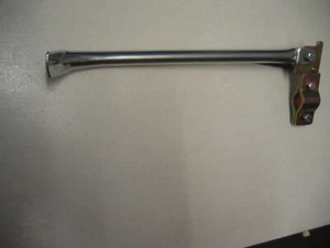 NEW MOTORCYCLE UNIVERSAL LONG SIDE STAND 385 MM EXTENDS TO 440 MM CLAMP ON - Picture 1 of 1