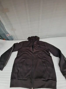Soul Star Full Zip Hooded Top Fleece Sweatshirt Hoodie Black (L) - Picture 1 of 12