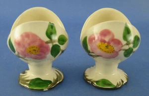 Rosa del desierto franciscana 2 velas EE. UU. estampado posterior flores adorno de vid - Imagen 1 de 3