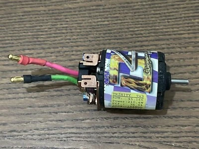 TRINITY [[ARTÍCULO USADO]] MOTOR CEPILLADO CABEZA COBRE D4309T 9T TRIPLE JAPÓN RARO Foto 1 de 4