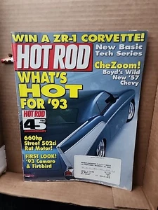 1993 Jan Hot Rod Magazine 660hp Street 502ci (MH431) - Picture 1 of 14