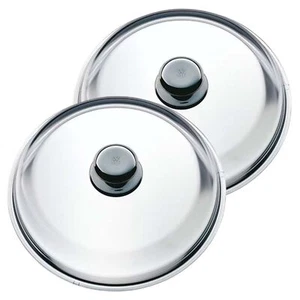 WMF 2 Glasdeckel Ø 24cm ProfiSelet Topfdeckel Ersatzdeckel Pfannendeckel 24cm - Bild 1 von 3
