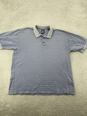 Pebble Beach Polo Shirt Adult XL Extra Large Light Blue Short Sleeve Golf Men - Image 1 of 4