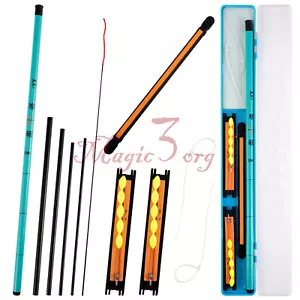 Juego de cañas de pescar estilo Tenkara (6 segmentos) bajo pequeño arroyo en tierra lago - Imagen 1 de 8