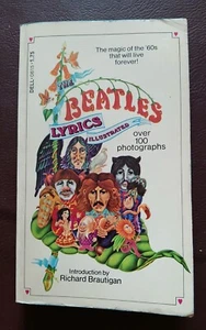The Beatles Illustrated Lyrics Book 1980 Retro Collection Rare Music Memorabilia - Picture 1 of 3