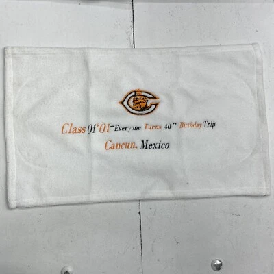 "Toalla de microfibra blanca clase de 01"" nuevos defectos" Foto 1 de 4