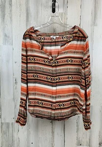 BB Dakota Women’s Button Down Casual Top Multi Size L NWOT - Picture 1 of 4