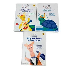 Baby Einstein DVD Lot of 3 - Galileo, Neptune, Beethoven (DVD 2003) - Picture 1 of 2
