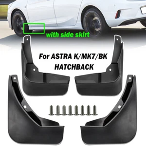 For Vauxhall Astra K MK7 OPC VXR GSI 15-21 Mud Flaps Splash Guards Front Rear - Picture 1 of 7