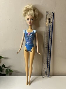 Barbie Doll Blonde Hair Blue Body Suit. Mattel 2012 Some Marks - Picture 1 of 6