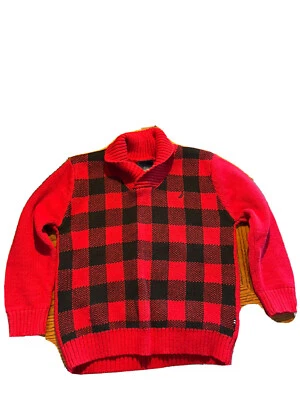 suéter niño náutica rojo y negro 3T Foto 1 de 4