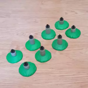 Micro Scalextric / My First Scalextric 1:64 Track Bridge Soporta BASE VERDE x 8 - Imagen 1 de 1