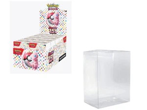 SCRATCH & UV RESISTANT 0.50mm Box Protector For Pokemon 151 Booster Bundle Case - Picture 1 of 2