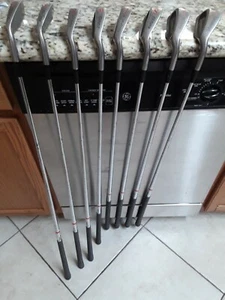 Cactus Mastertrack Square Groove 431 Jr length 3-9 Iron Steel Mens RH 8 pc set p - Picture 1 of 9