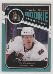 2011-12 O-Pee-Chee Marquee Rookie Colin Greening #566 Rookie RC