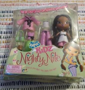 Muñeca Bratz Kidz Nite Sasha MGA Nueva Caja Sellada Niños En Caja Sin Reserva en Caja 2008 - Imagen 1 de 4