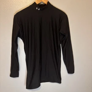Under Armour UA Shirt Herren XL ColdGear Fitted Mock Neck Langarm Kompression - Bild 1 von 12
