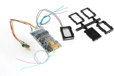 ESU 58416 LokSound 5 DCC/MM/SX/M4 "Leerdecoder", 6-pin NEM651, mit Lautsprecher  - Bild 1 von 3