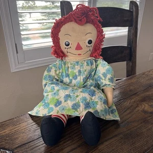 Johnny Gruelle’s Own Raggedy Ann Doll Vintage Rare Toy USA - Picture 1 of 16