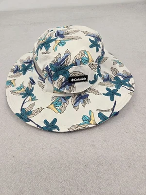 NUEVO CON ETIQUETAS Columbia Protección Solar Boonie Booney Sombrero Bora Bora Floral Ventilado 50 UPF Foto 1 de 4
