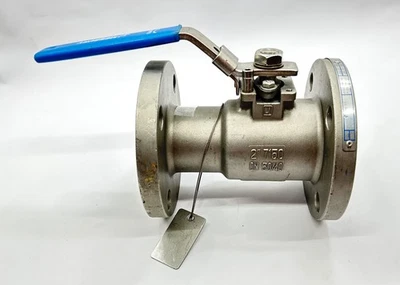 Jamesbury 2” 7150 CF8M 316SS Stainless Steel Flanged Ball Valve DN50 PN40 - Image 1 of 4