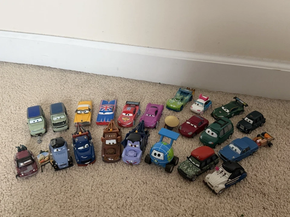 迪士尼皮克斯汽车 2 罕见 批量 22 件! — 第 1/1 张图片