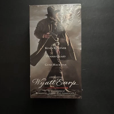 Wyatt Earp VHS 1994 Brand New Sealed Warner Home Video 2 Tape Set - Image 1 of 4