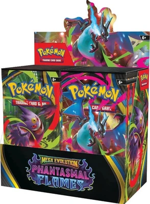 Pokemon TCG: Mega Evolution Booster Box Phantasmal Flames Sealed USA-ENG. - Image 1 of 4