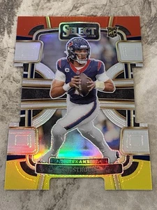 2023 Panini Select - Concourse C. J. Stroud #41 Red & Yellow Prizm Die-Cut (RC) - Picture 1 of 2