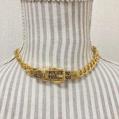 Vivienne Westwood AUGUSTINO Gold Choker with Star Detail Used From Japan - Image 1 of 4