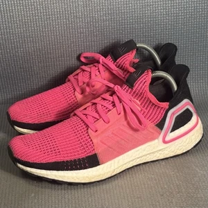 Adidas UltraBoost 19 Mujer Zapatos para Correr Rosa Choque Talla 9.5 - Imagen 1 de 9