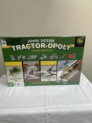 John Deere TRACTOR-OPOLY Monopoly Collectors Edition Sealed 2016 MasterPieces - Image 1 of 2