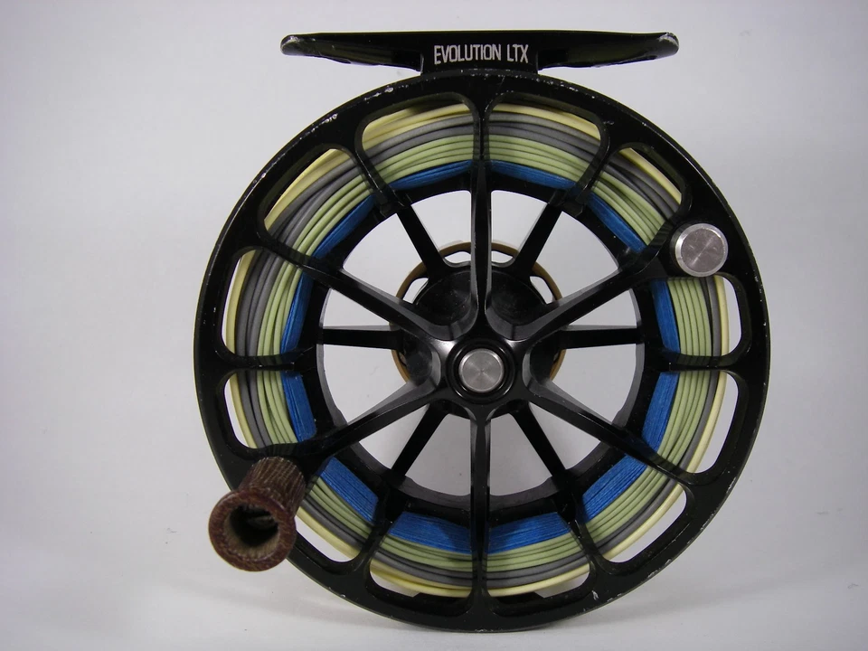 ROSS EVOLUTION LTX 4/5 Large Arbor FLY REEL w/WF4F Rio InTouch Trout LT Fly Line - image 1 of 4