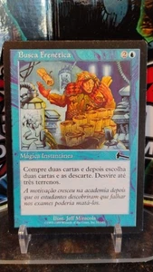 FRANTIC SEARCH Spanish Version MAGIC The Gathering 1999 Trading Card 32/143 MTG - Picture 1 of 2