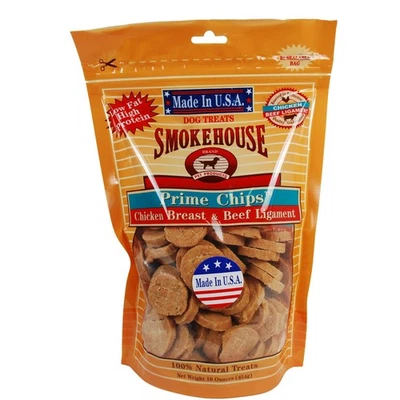 Smokehouse 100Percent Natural Prime Chips Dog Treats - Image 1 of 2