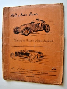 Bell Auto Parts 1947? Catalog Racing Equipment Roy Richter East Gage Ave Bell CA - Bild 1 von 9