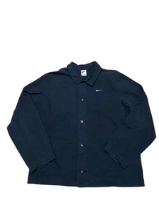 Black Two Pocket Nike Chore Coat Size Large - Picture 1 of 10