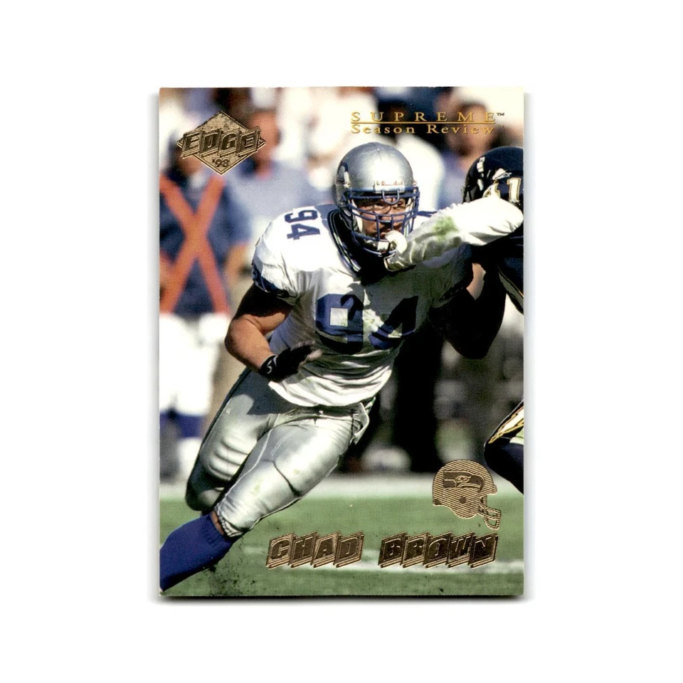 Chad Brown 1998 Collector's Edge Supreme Season Review #167 Seattle Seahawks NM - Image 1 of 3