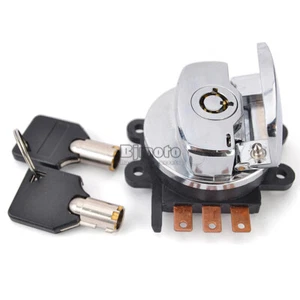 Ignition Switch w/ keys For Harley FLSTSI FLSTSE FLSTSCI FLSTI FXDF FXDC FXD - Bild 1 von 10
